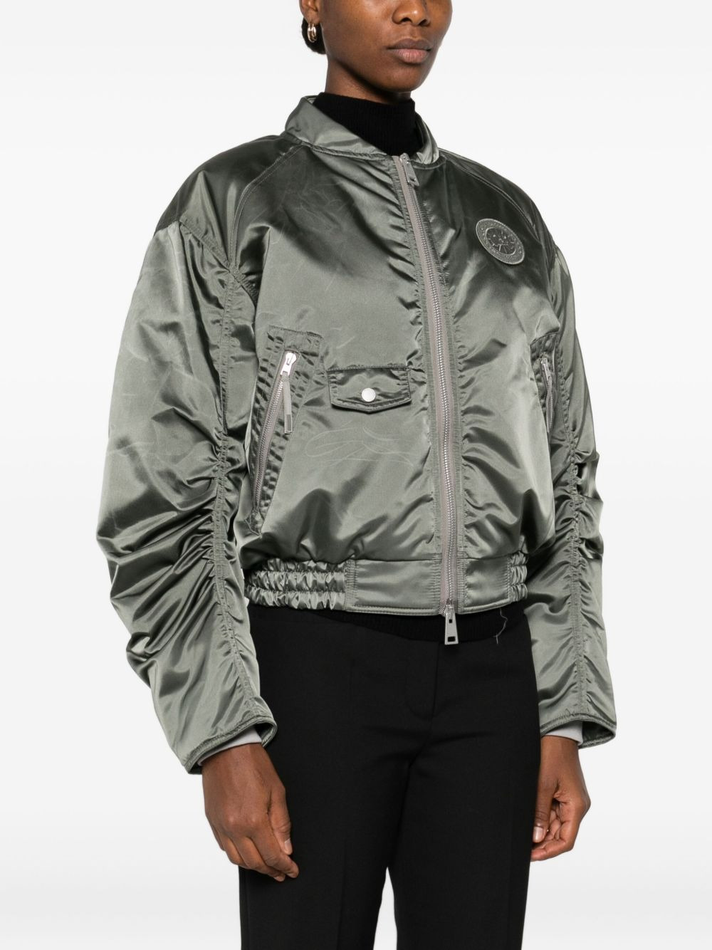 zip-up bomber jacket - 3