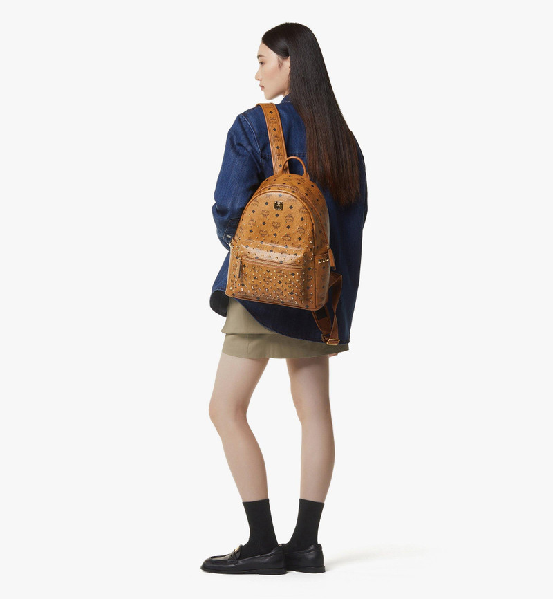Stark Side Studs Backpack in Gold Crystal Visetos 8