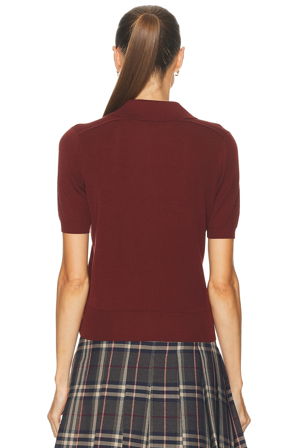 Short Sleeve Polo Top - 3
