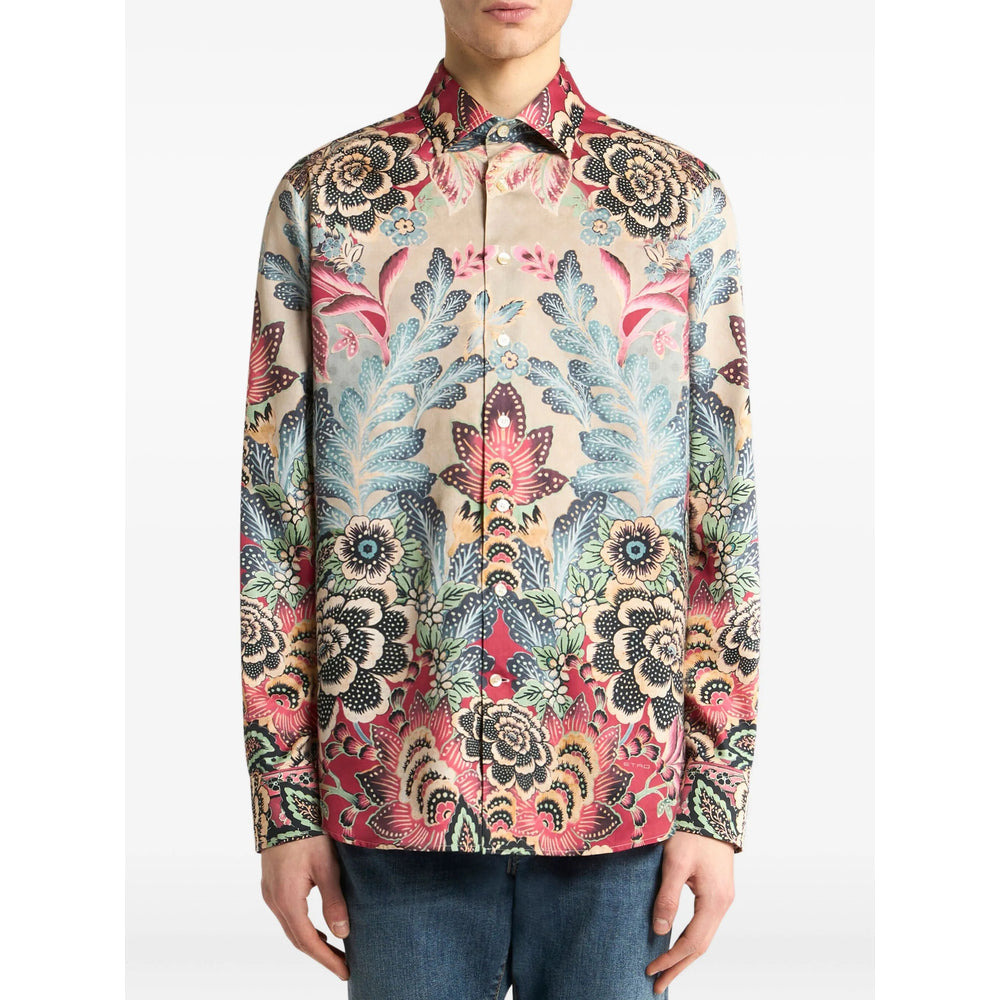 Etro Neutrals Shirts Men - 4