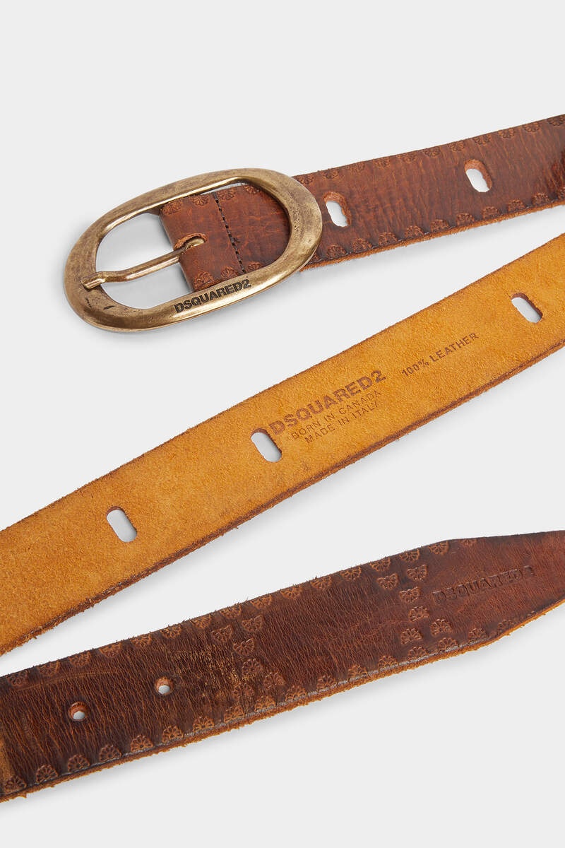 VINTAGE BUCKLE BELT - 4