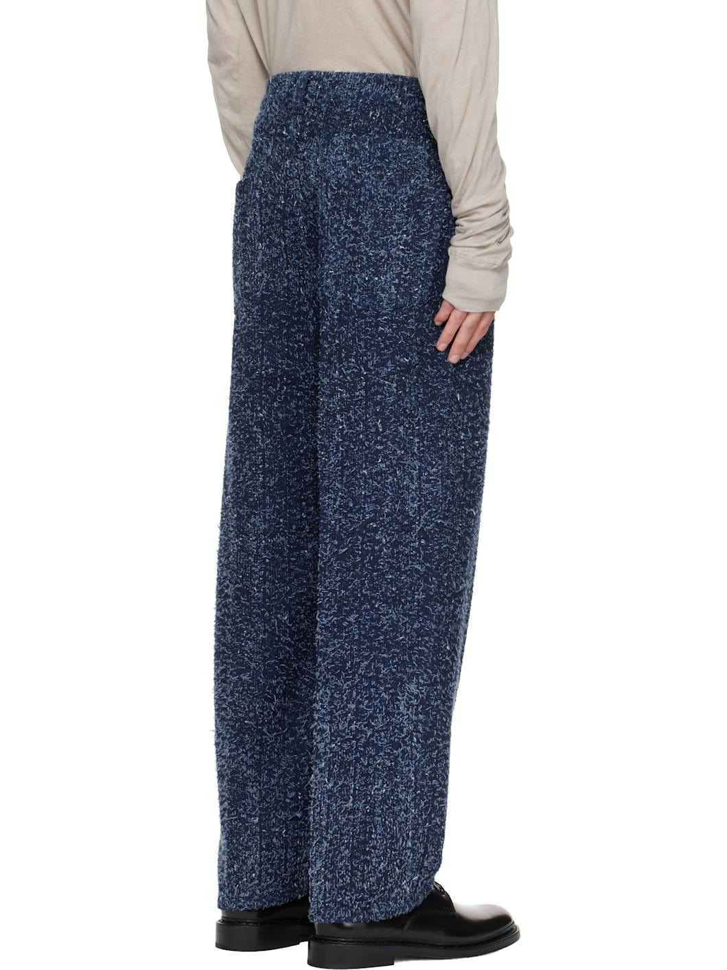 Navy Towel Jeans - 3
