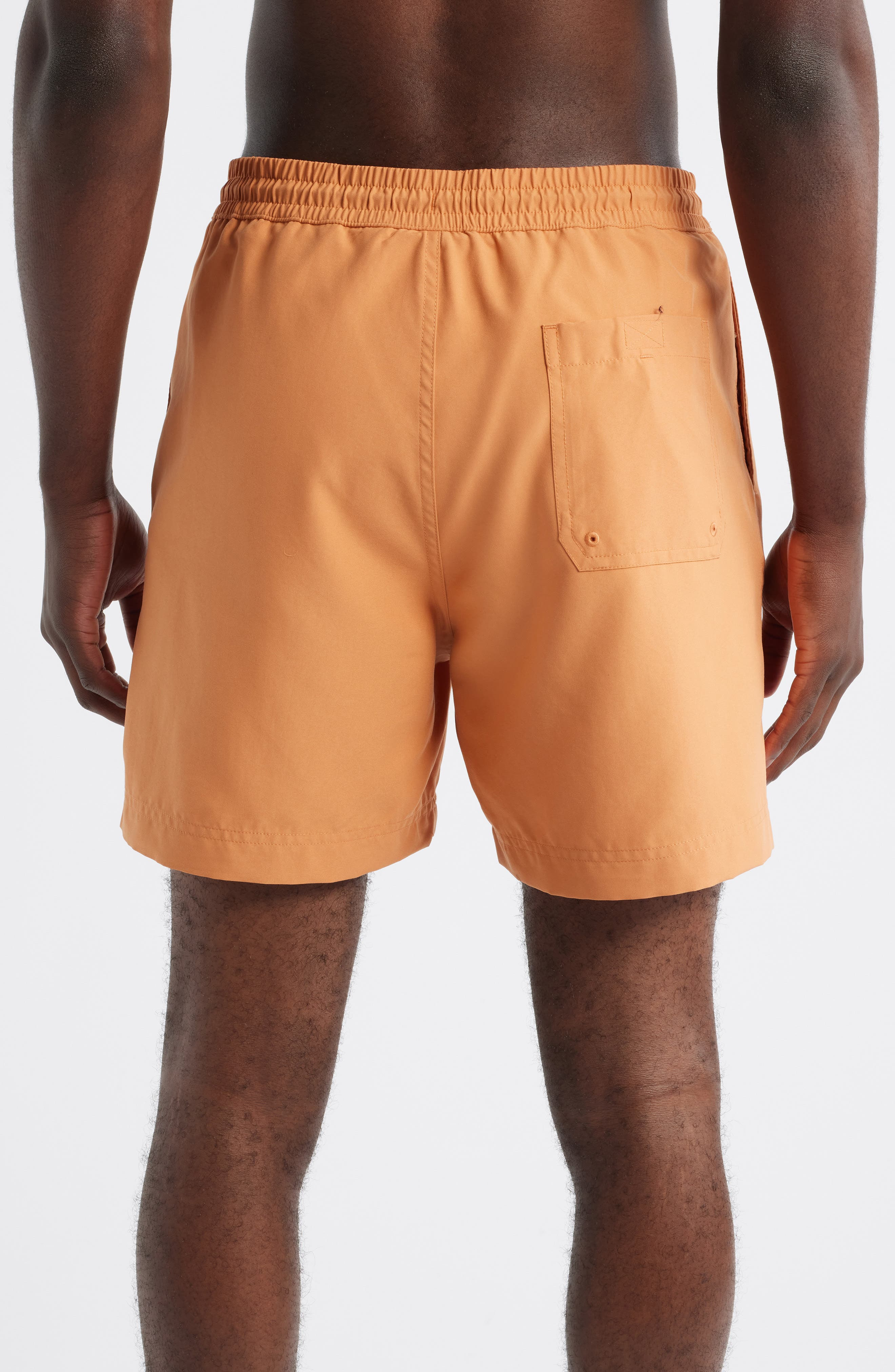 Carhartt Work In Progress Chase Swim Trunks in Redhaven /Gold at Nordstrom - 2