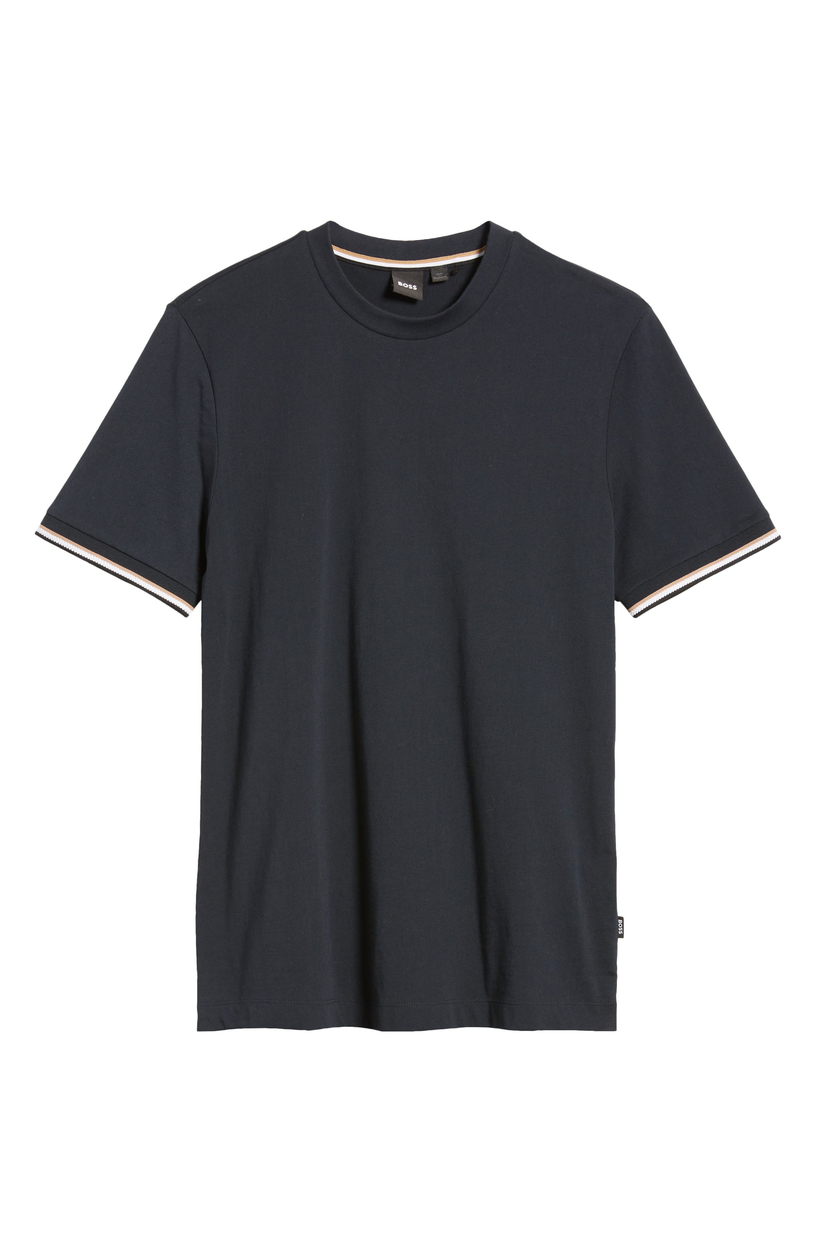 BOSS Thompson Cotton T-Shirt in Dark Blue at Nordstrom - 5