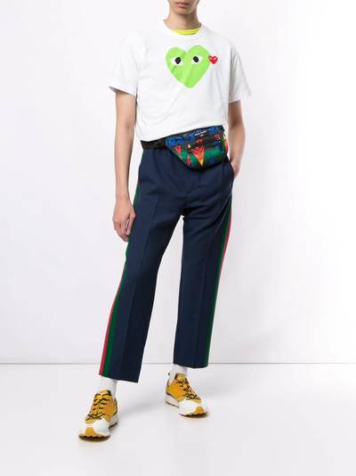 Comme des Garçons PLAY logo print T-shirt outlook