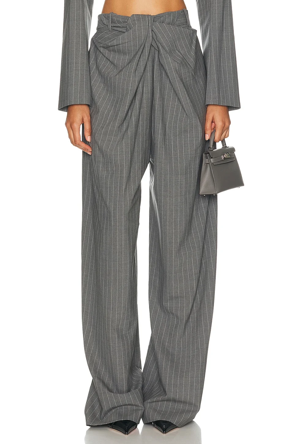 Twist Pinstripe Trouser - 1