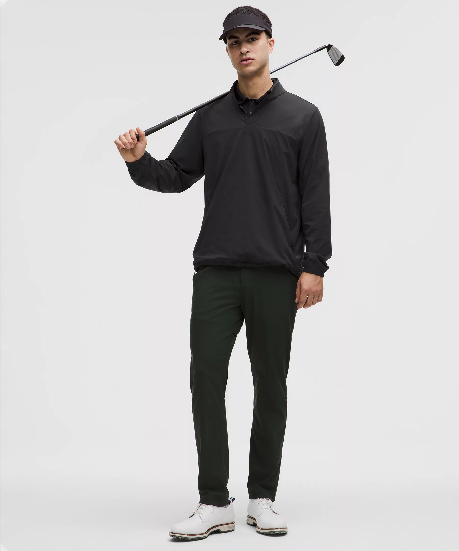 Windproof Golf Pullover Quarter-Zip Jacket - 7