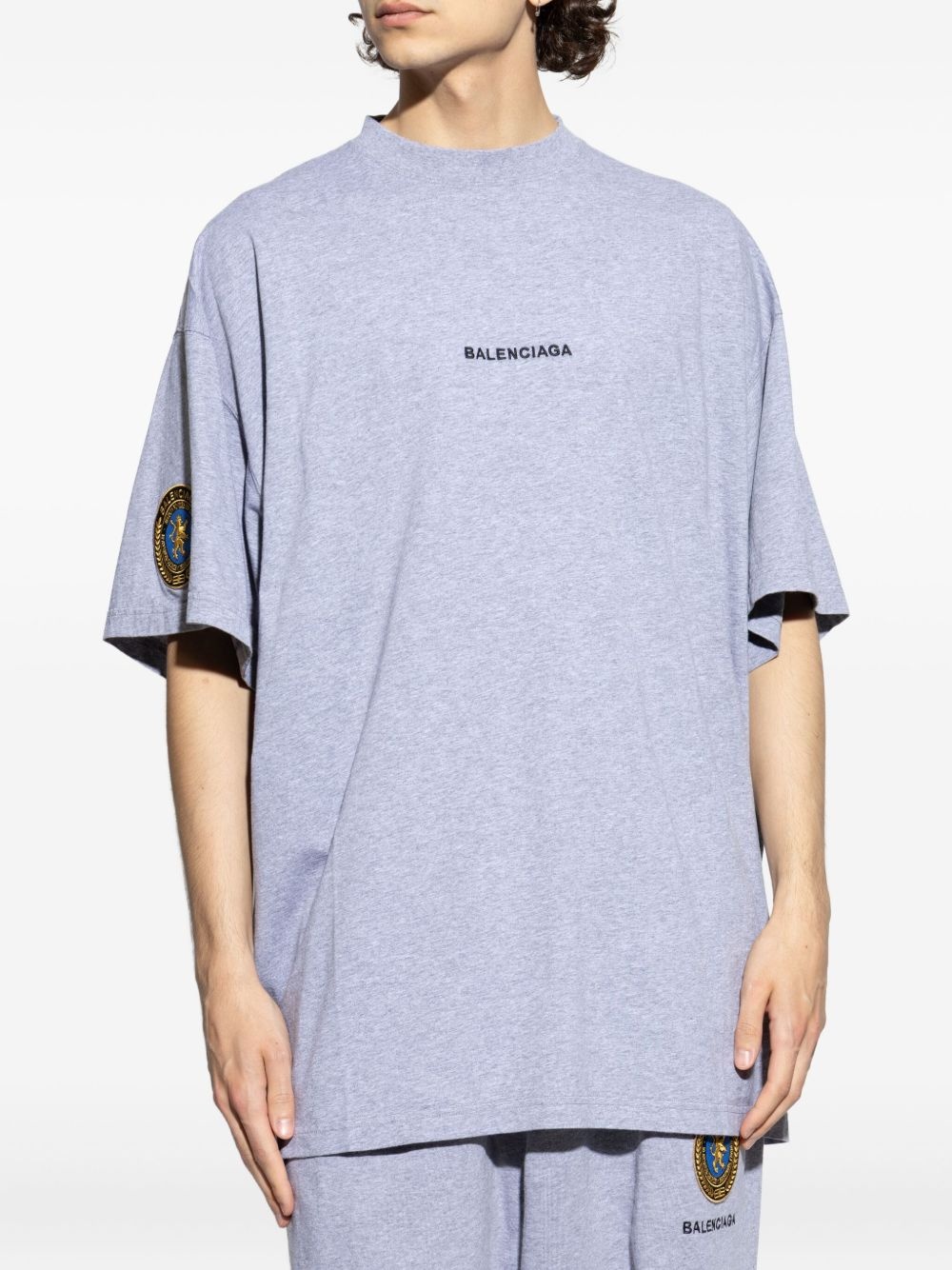 logo-patch T-shirt - 3