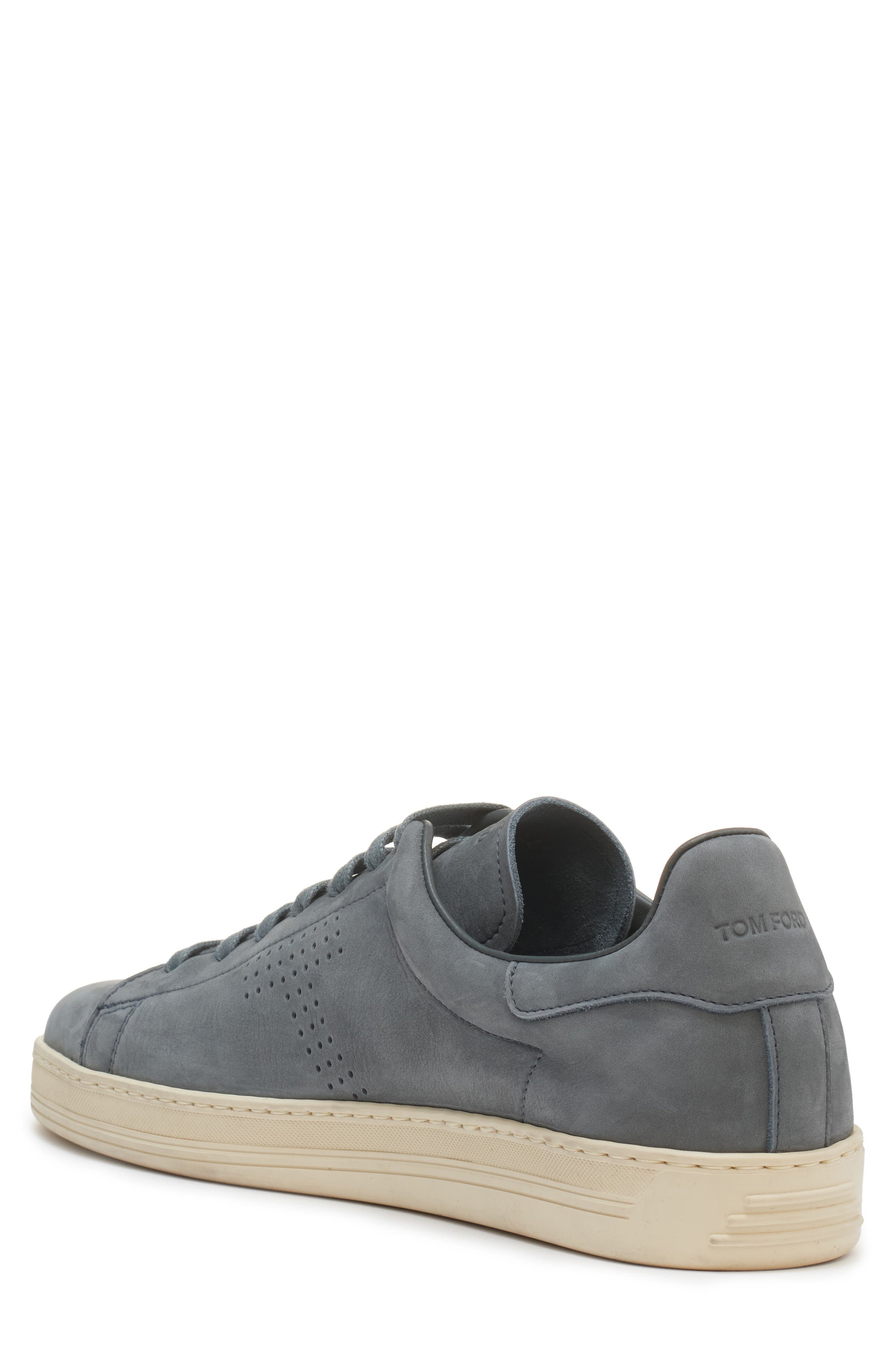 TOM FORD Warwick Sneaker in 3Lw33 Lead Blue/Cream at Nordstrom - 2