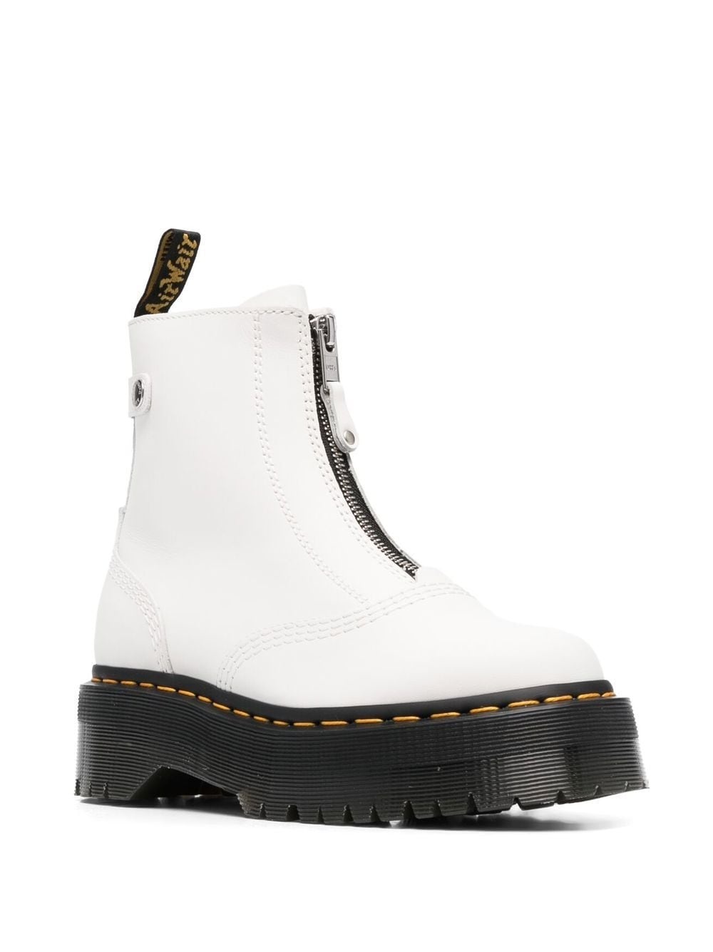 45mm zip-front chunky boots - 2