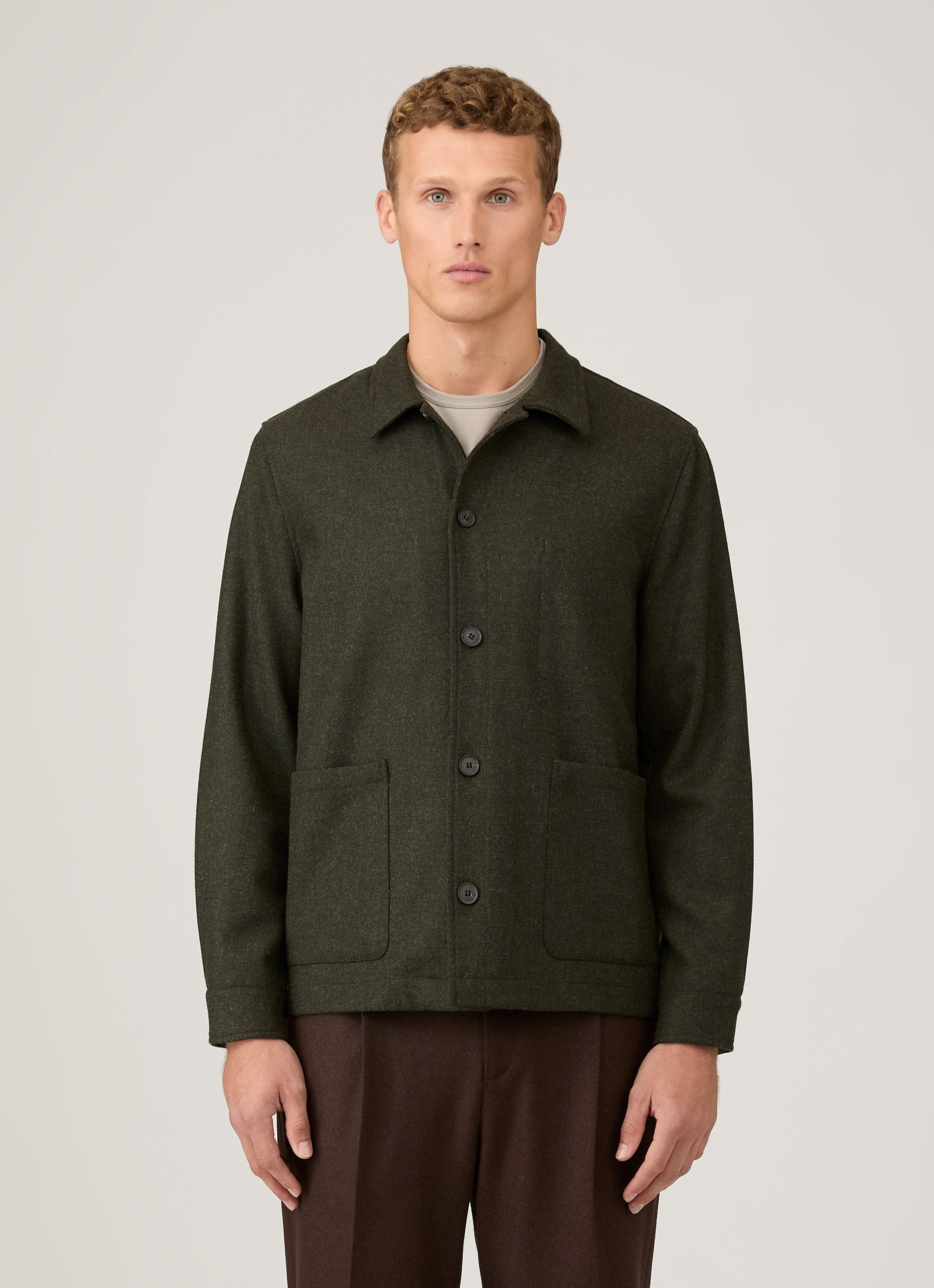 Wool Twin Pocket Jacket - 2
