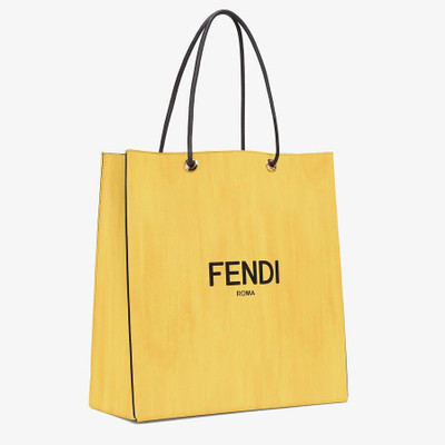 FENDI Yellow leather bag outlook