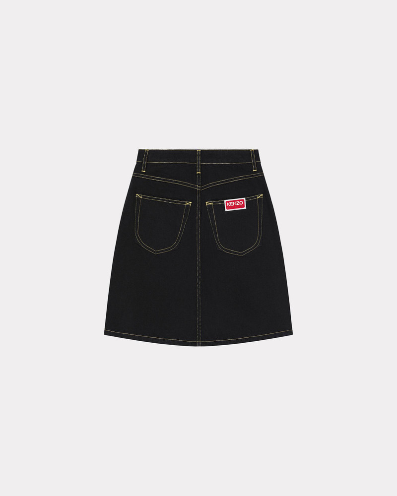 KENZO Japanese denim miniskirt outlook