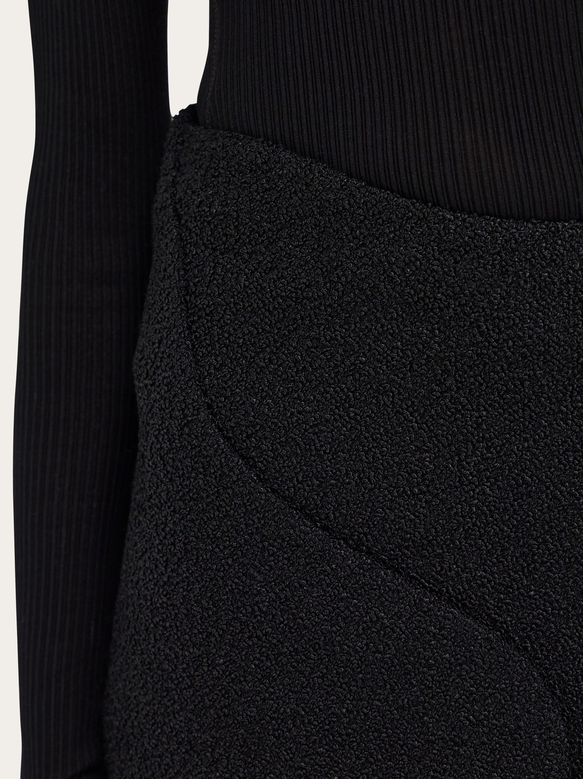 Bouclé mini skirt - 4