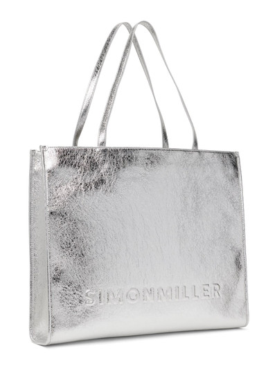 SIMONMILLER Silver Studio Faux-Leather Tote outlook
