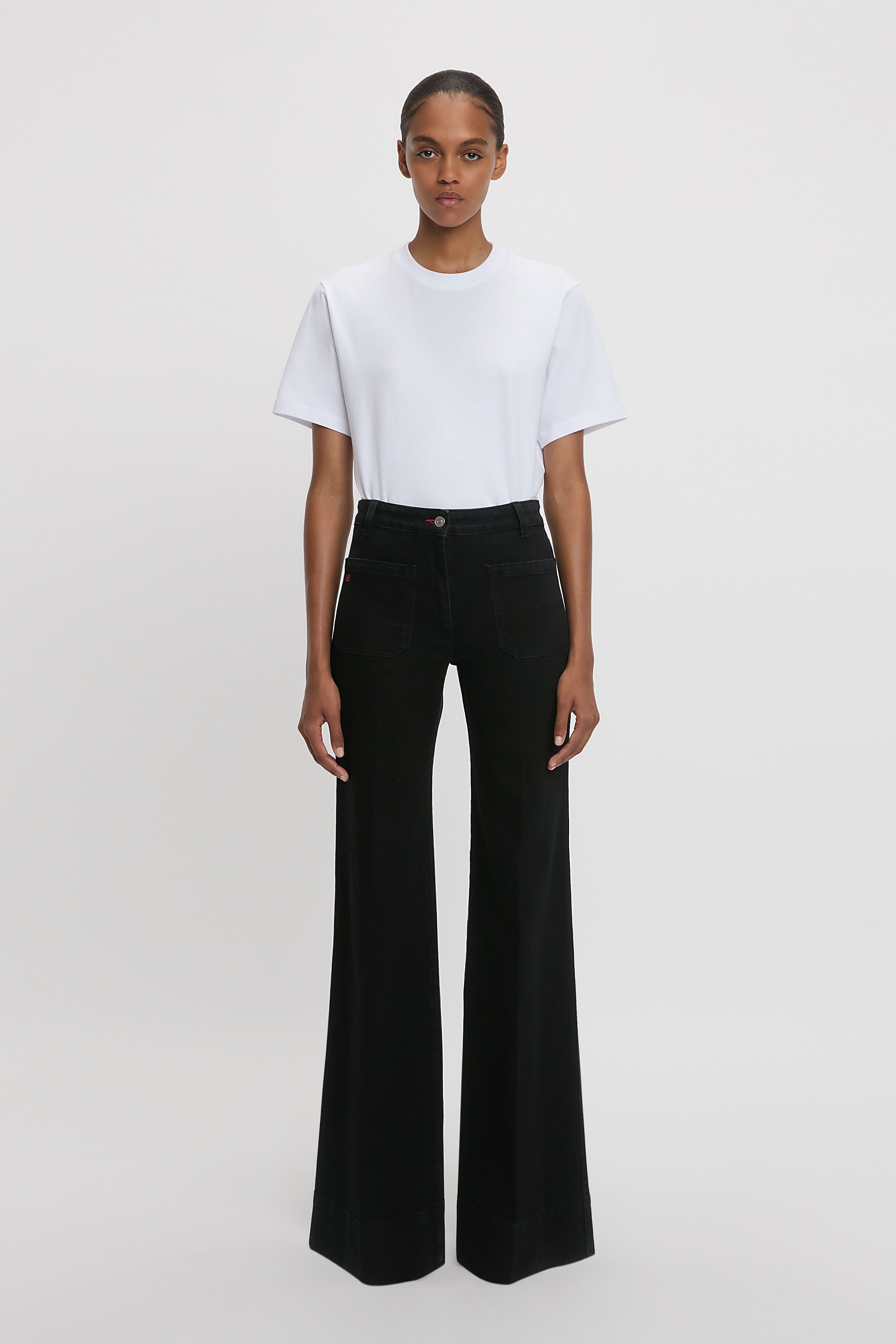 Exclusive Alina High Waisted Jean In Washed Black - 2