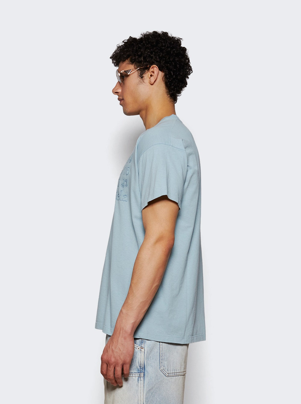 Stamp Logo Tee Baby Blue - 3