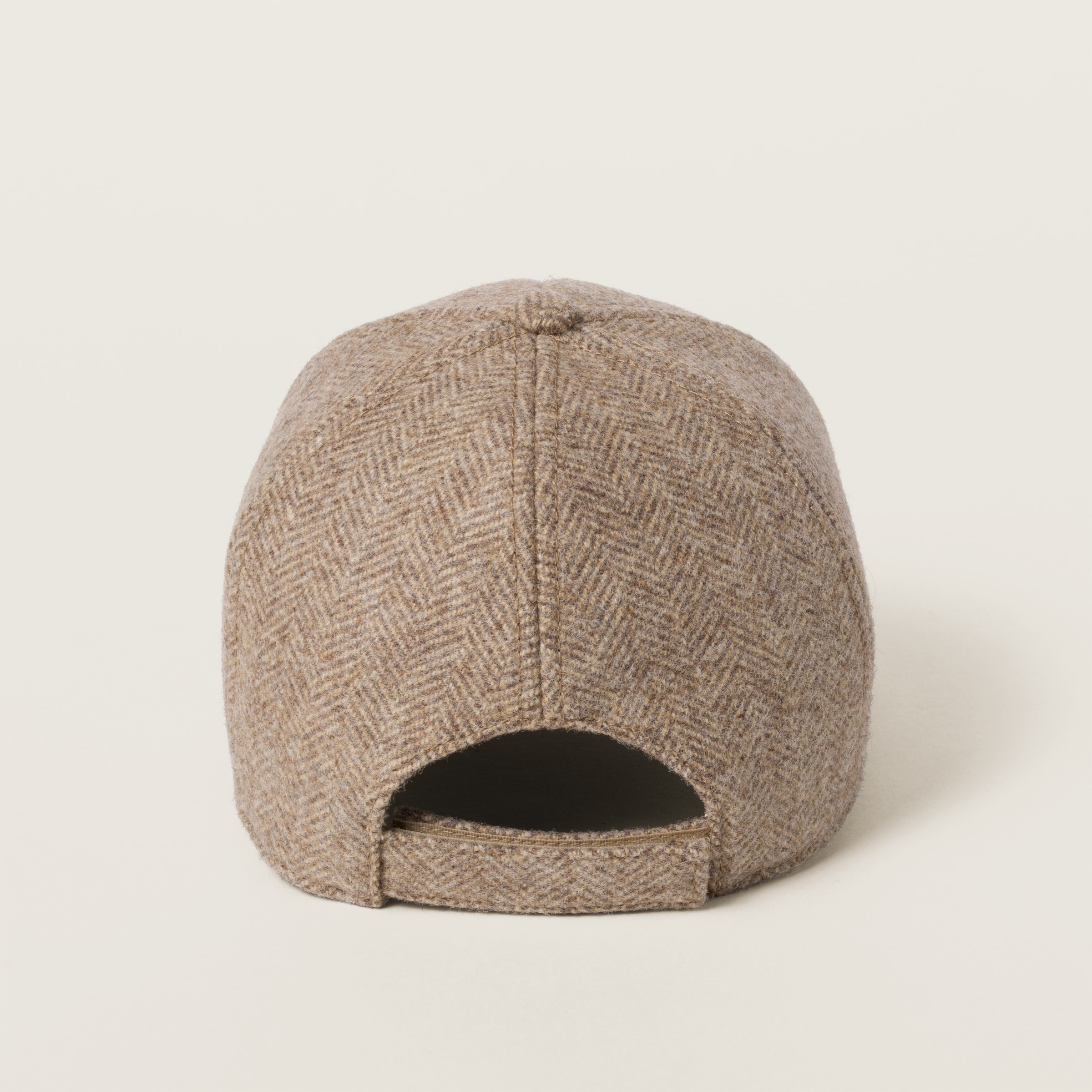 Chevron wool baseball cap - 3