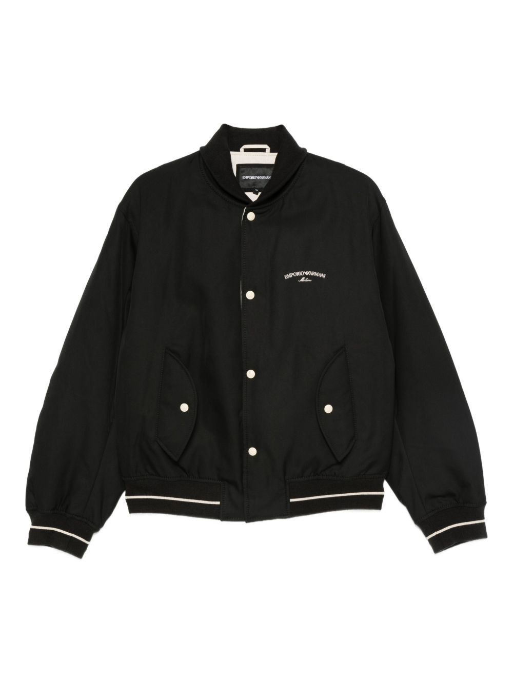 Logo Nylon Bomber Jacket - 1
