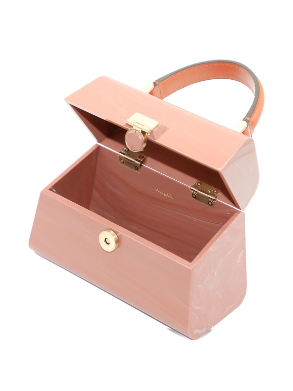 mini Sybil leather tote bag - 3