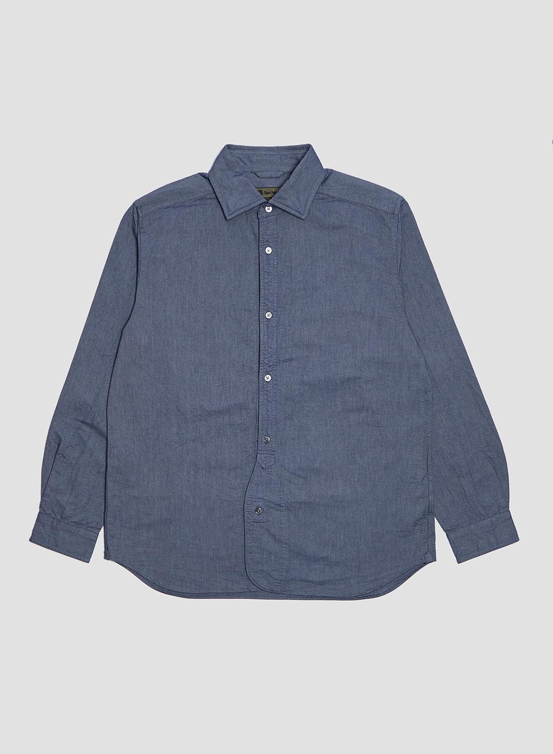 British Officers Shirt in Navy - 1