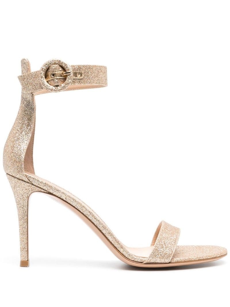 Portofino 90 glitter sandals - 1