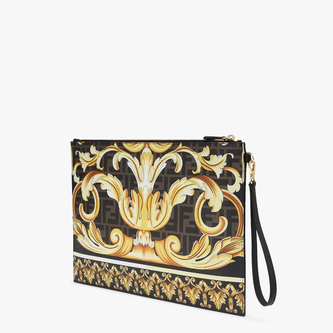 Fendace Multicolor leather  pouch - 2