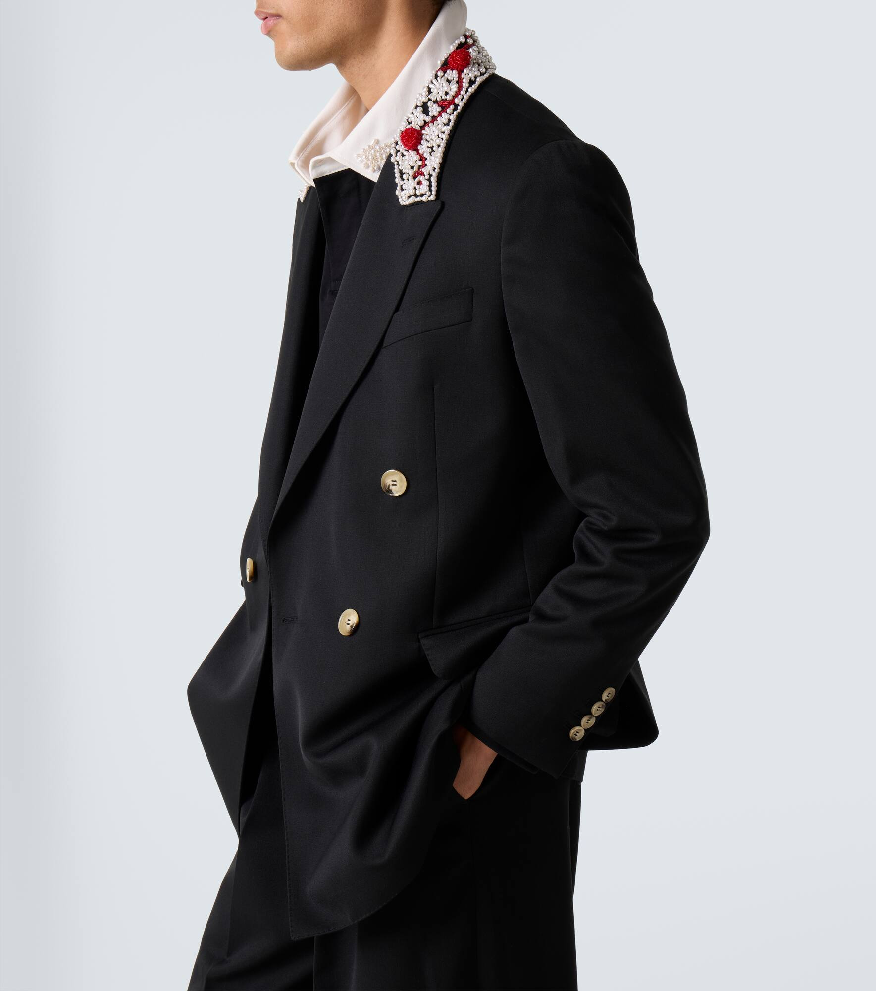 Embellished blazer - 5