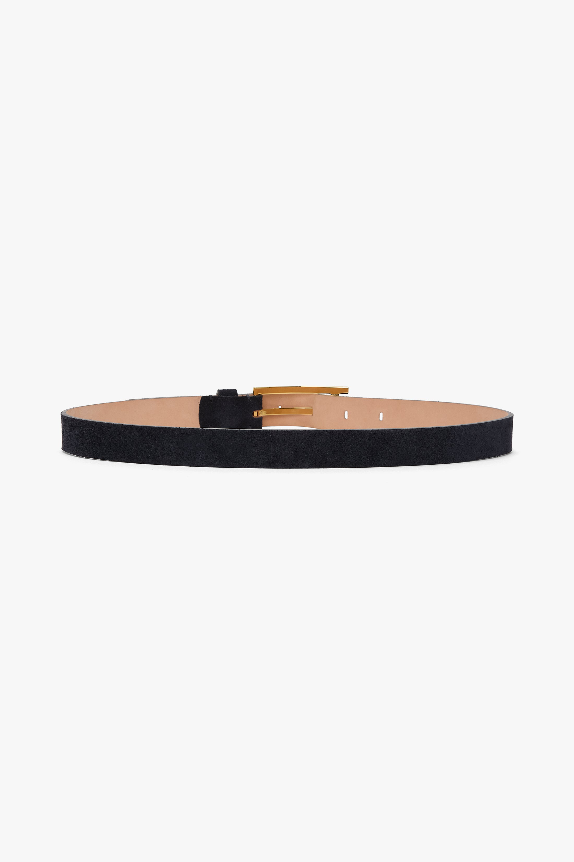 Pin-Buckle Belt In Black Smooth Leather - 3