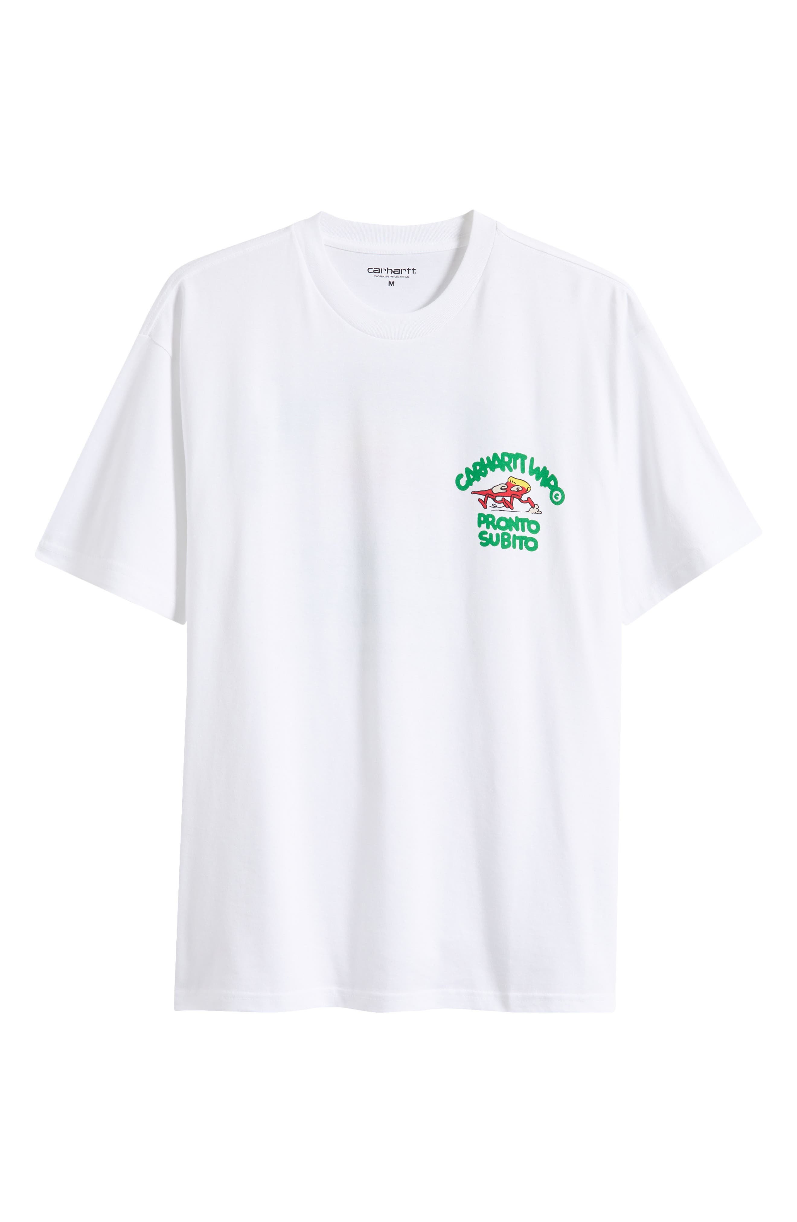 Carhartt Work In Progress Pronto Organic Cotton Graphic T-Shirt in White at Nordstrom - 5