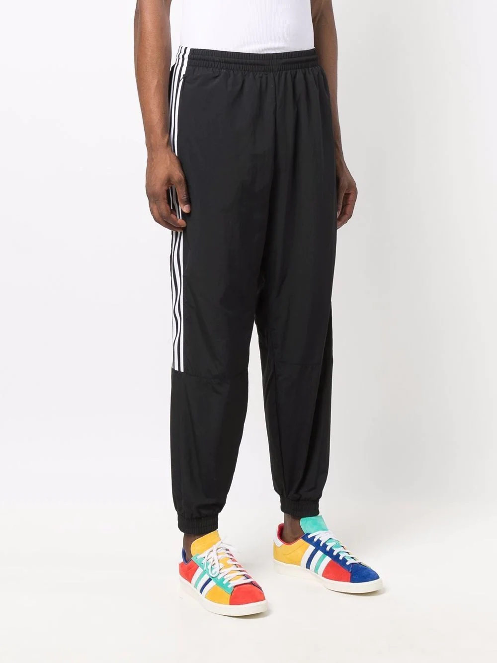 tri-stripe track pants - 3