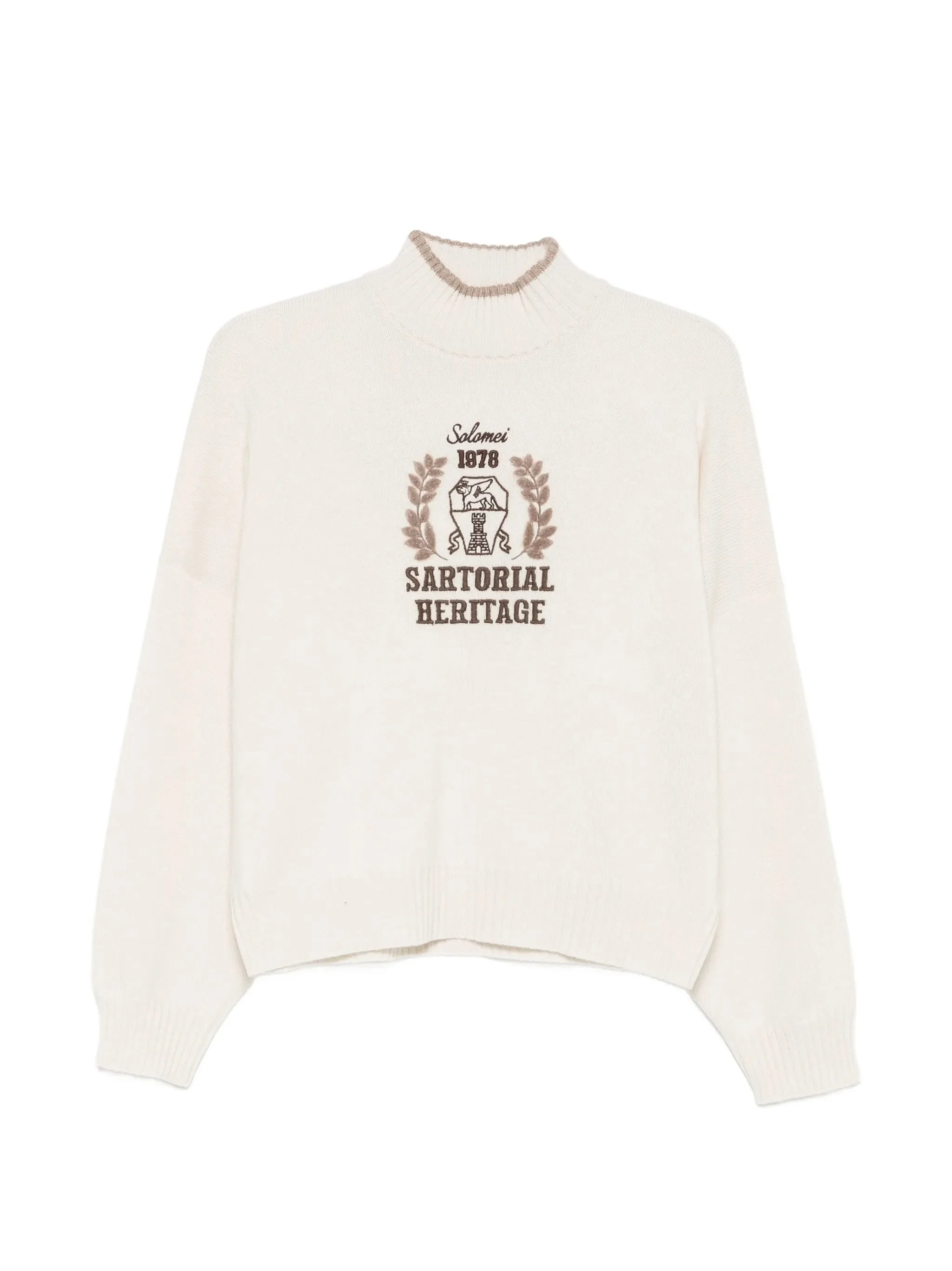 Brunello Cucinelli Sartorial Heritage-embroidered Cashmere Sweater - 1