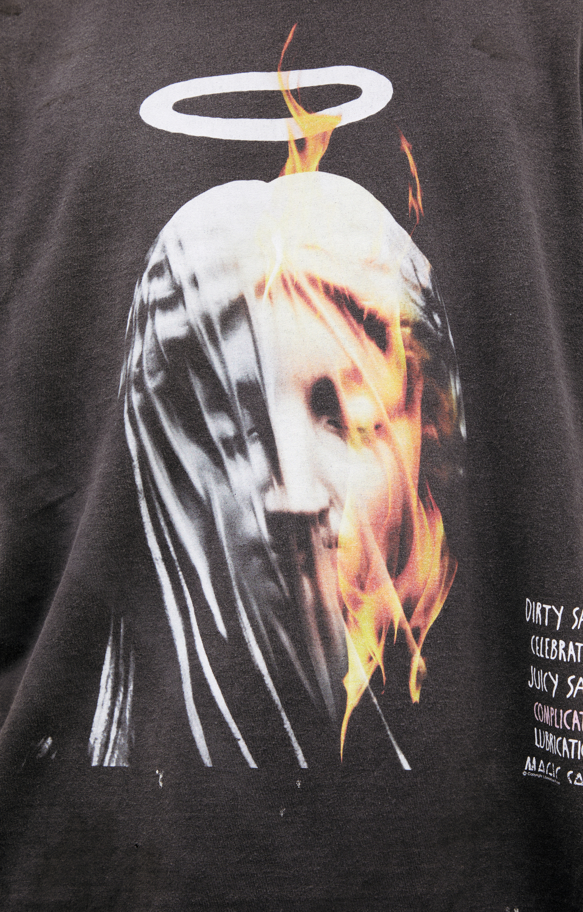 GREY T-SHIRT WITH PRINT - 5