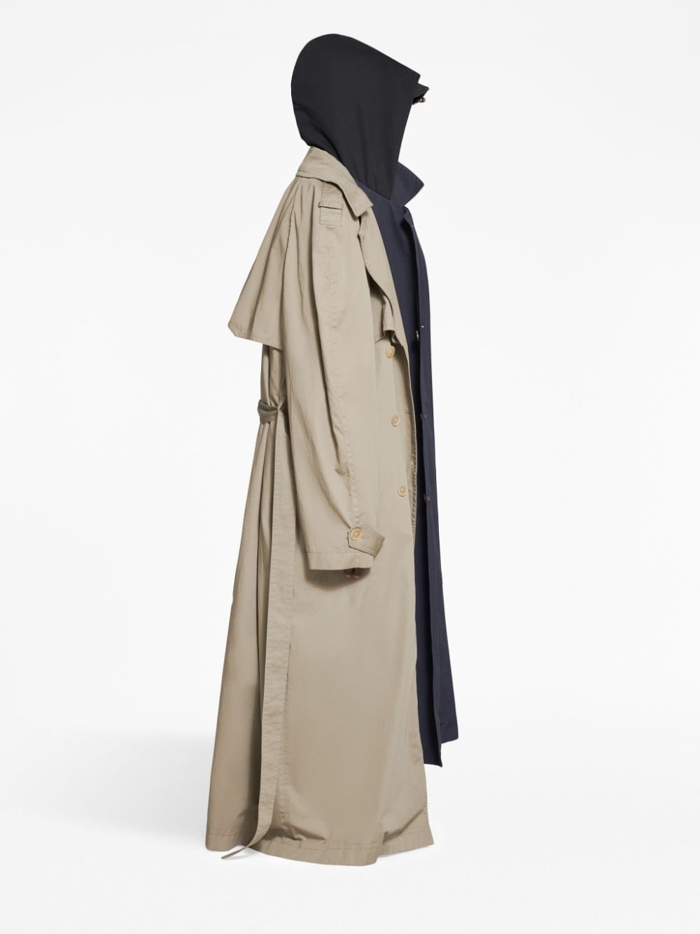 Paris All In layered trench coat - 3