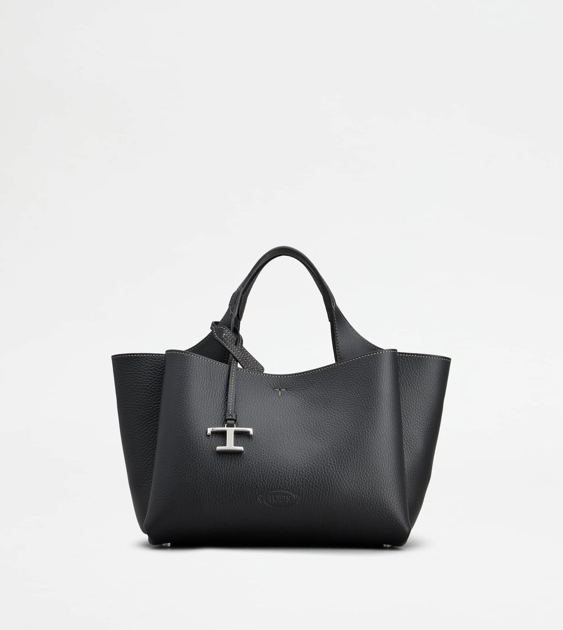 BAG IN LEATHER MINI - BLACK - 1