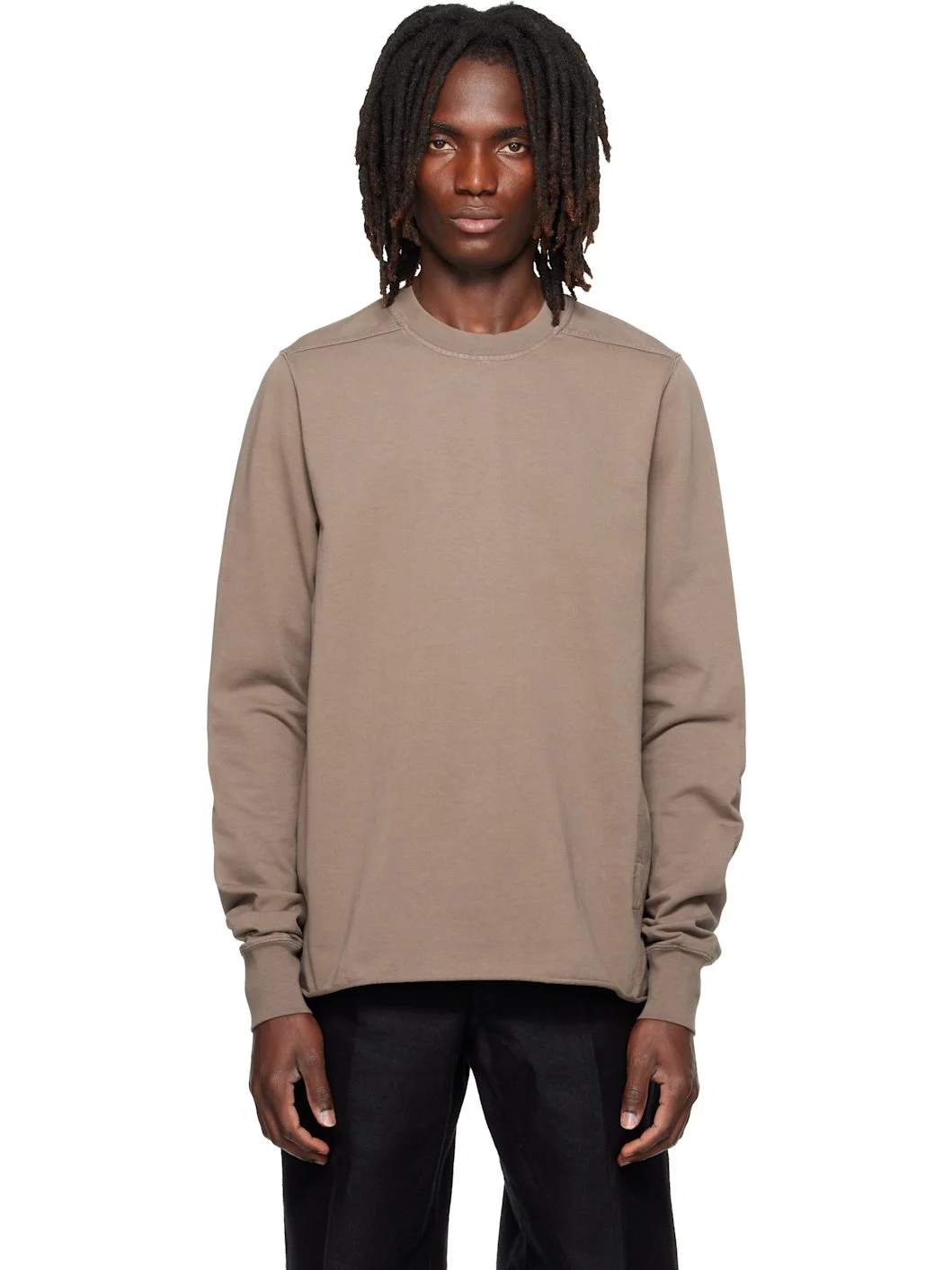 Gray Tower Crewneck Sweatshirt - 1