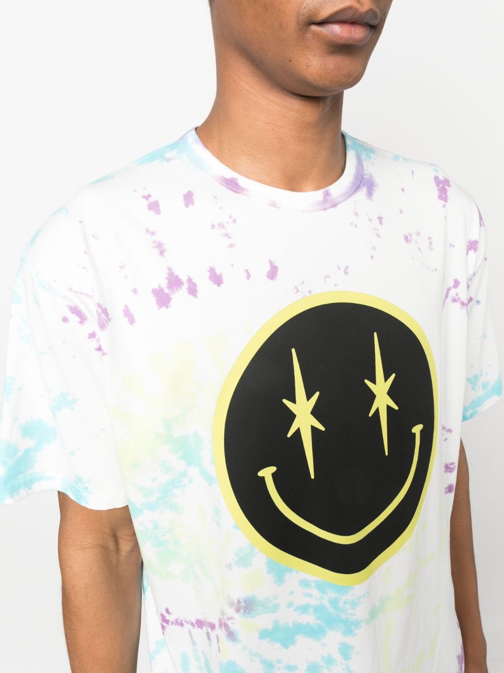 tie-dye cotton T-shirt - 5