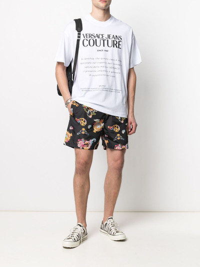 VERSACE JEANS COUTURE paisley swim shorts outlook