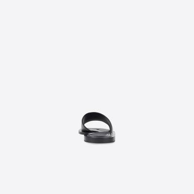 BALENCIAGA Men's Void Sandal in Black outlook