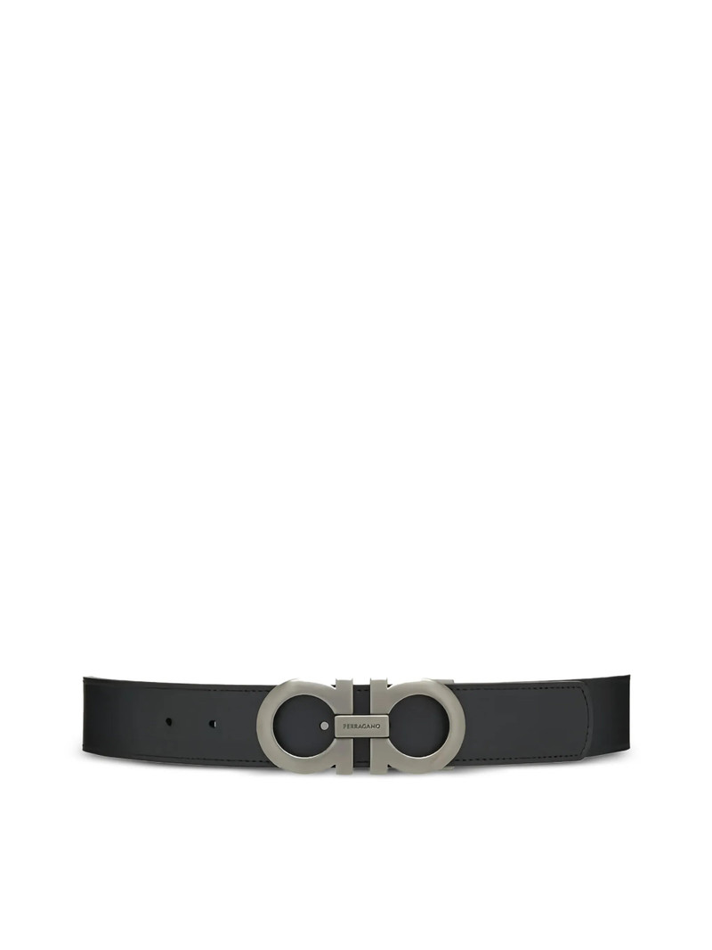 FERRAGAMO Ferragamo Gancini Adjustable Buckle Belt outlook