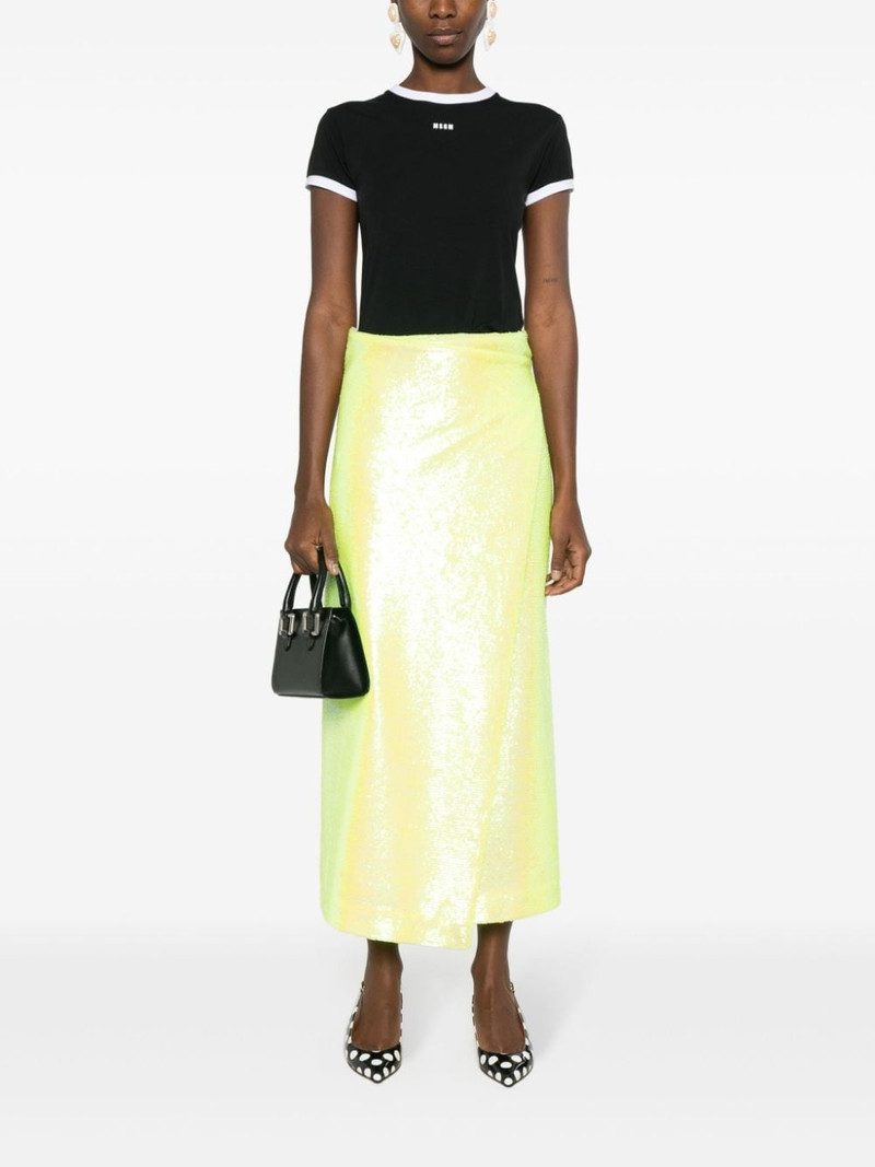 MSGM logo-print T-shirt outlook