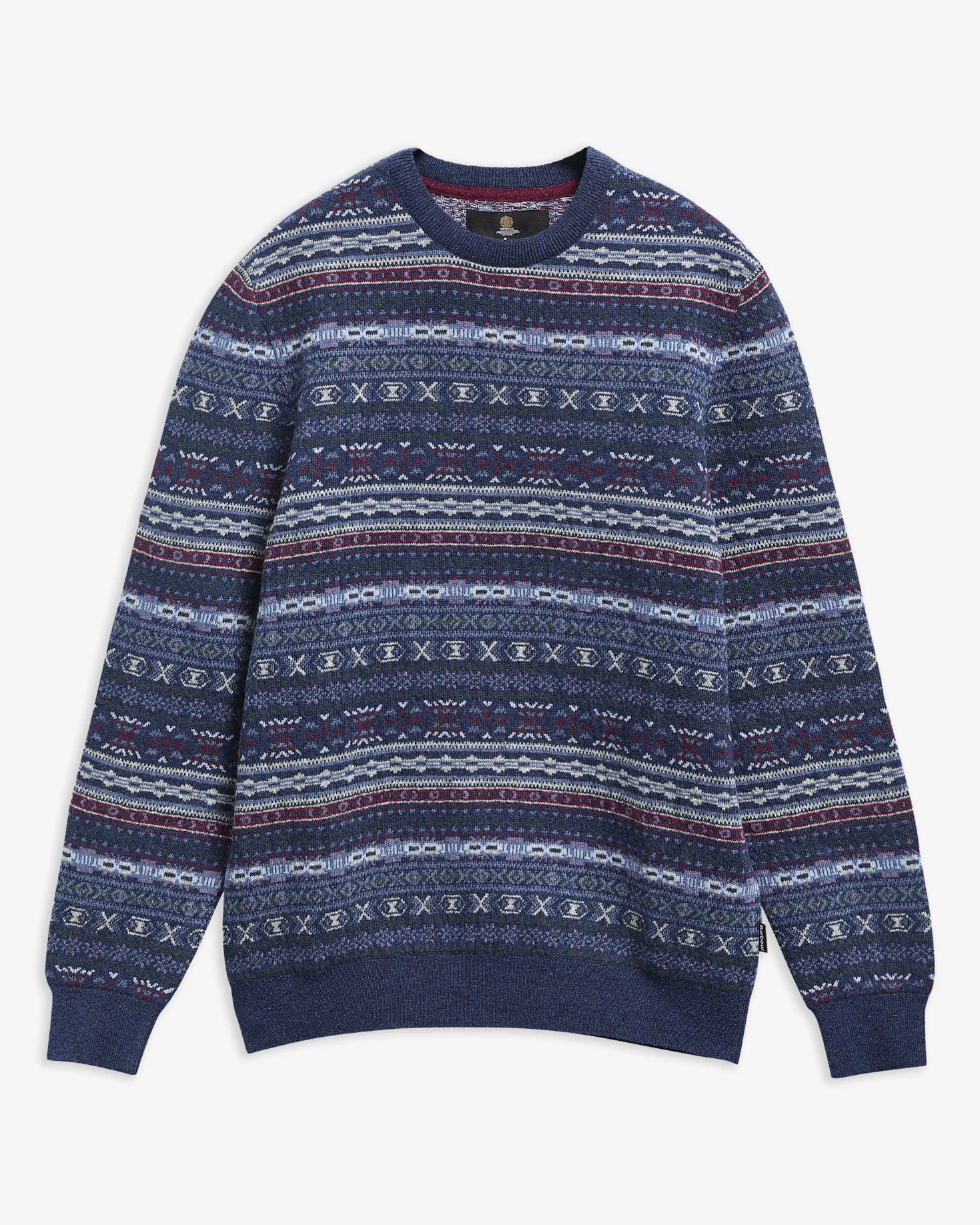 Dalehead Fair Isle Crew Neck Jumper - 1
