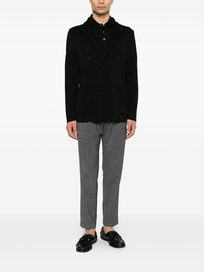 LARDINI double-breasted blazer outlook