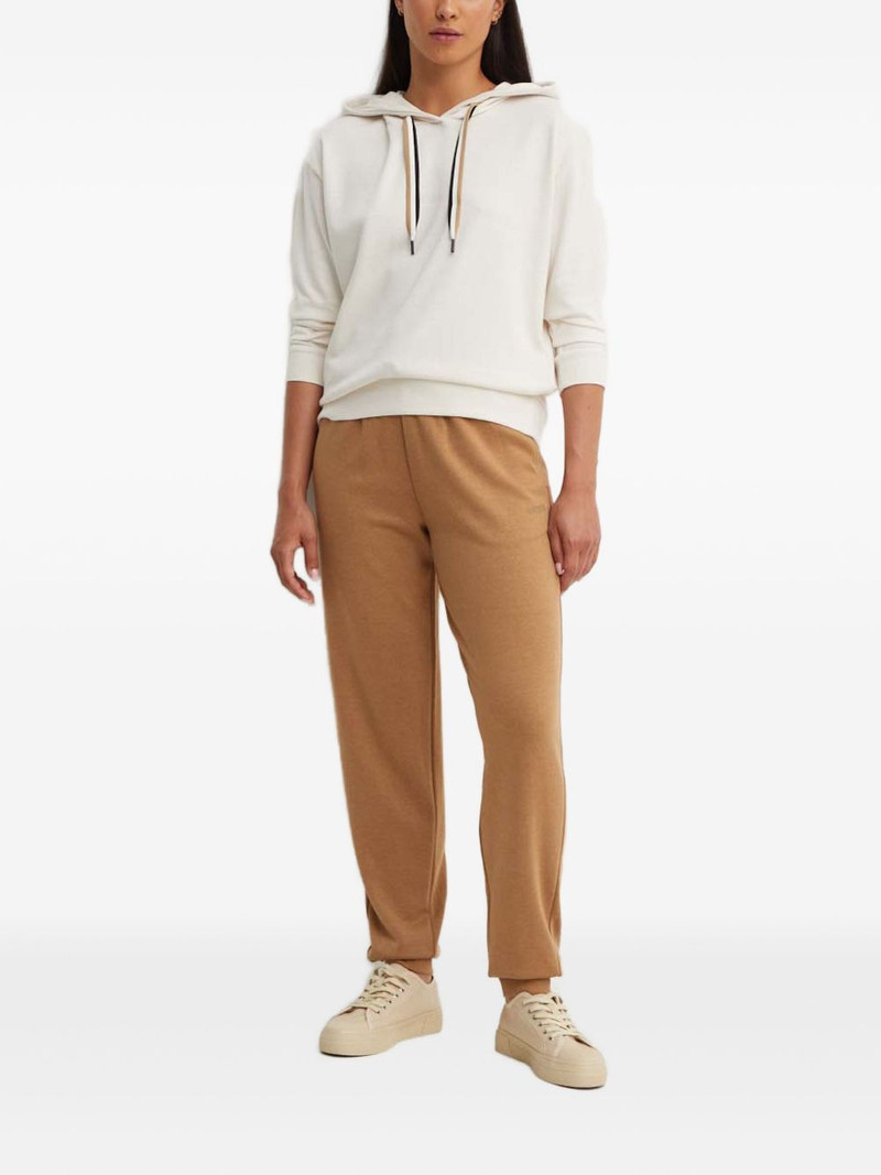 BOSS logo-print long-sleeve hoodie outlook