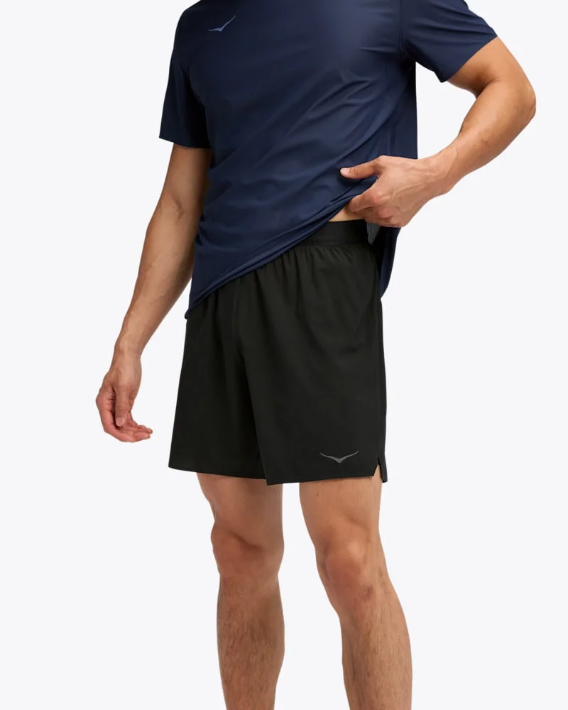 Men's Glide 7" Short 2in1 Shoes in Black - 1