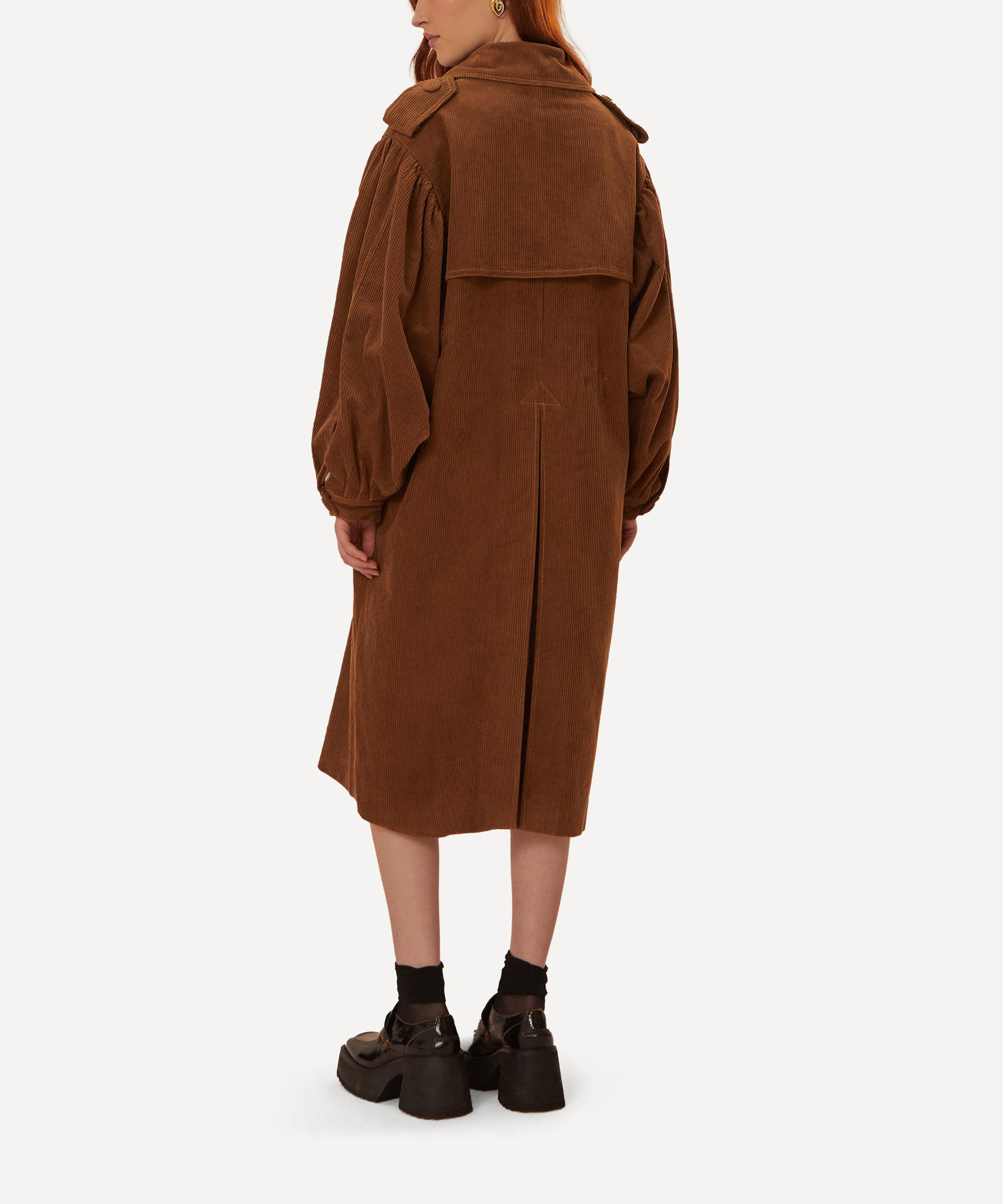 Corduroy Trench Coat - 3