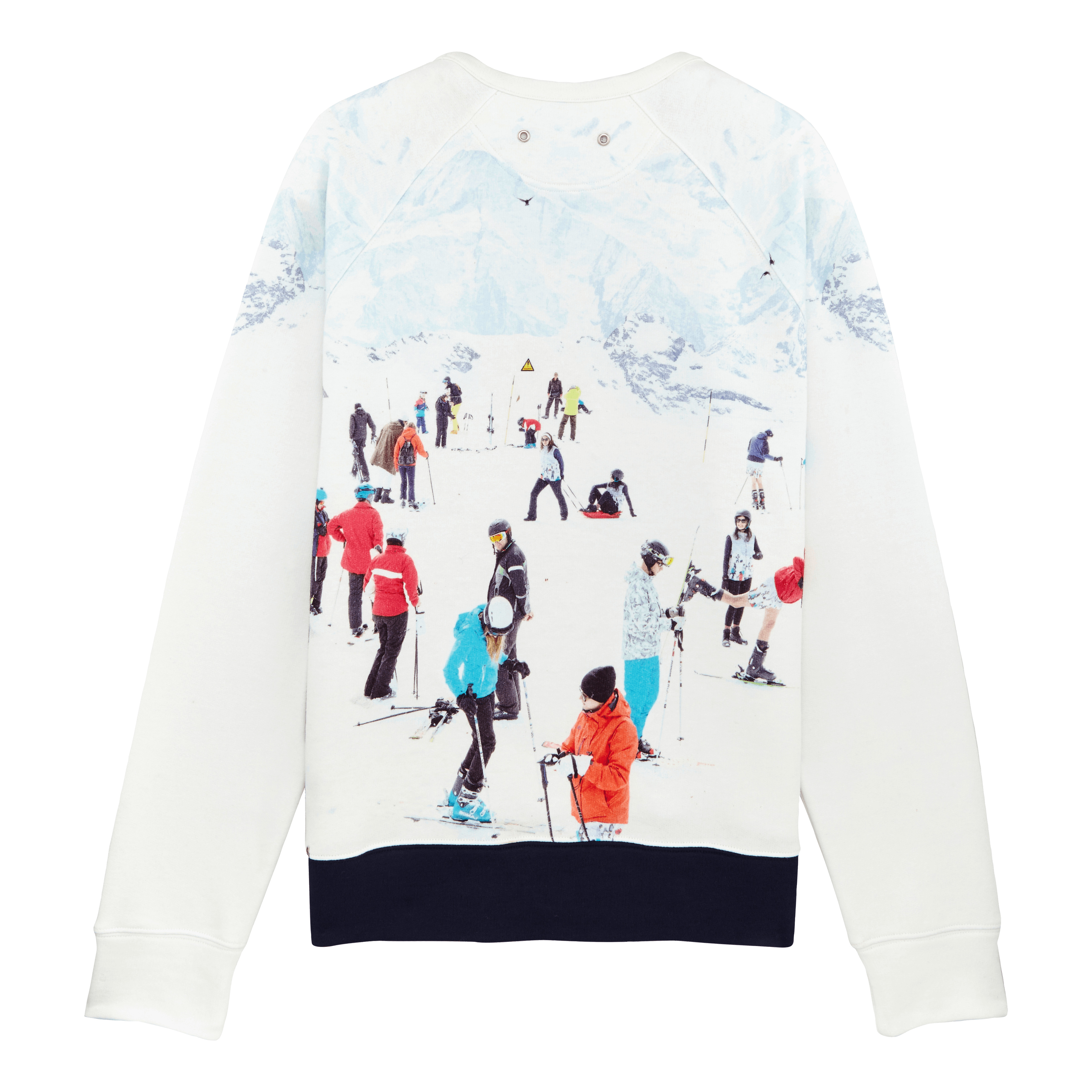 Men Cotton Sweatshirt Ski - Vilebrequin x Massimo Vitali - 2