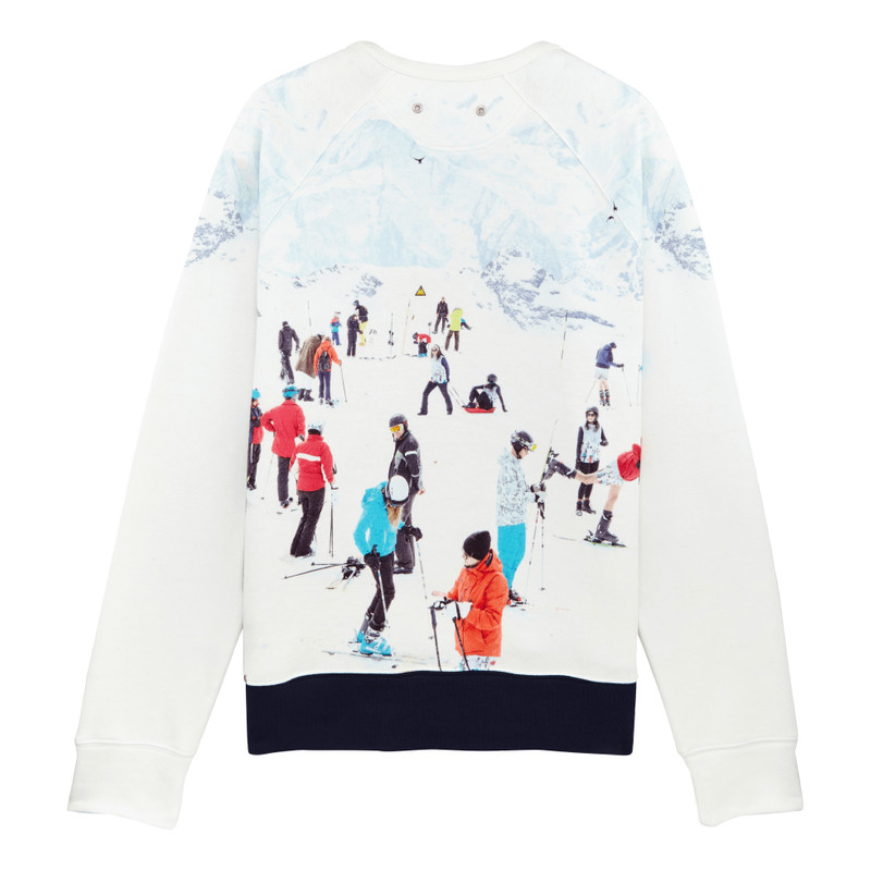 Vilebrequin Men Cotton Sweatshirt Ski - Vilebrequin x Massimo Vitali outlook
