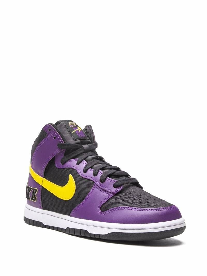 Nike Dunk High sneakers "Lakers" outlook