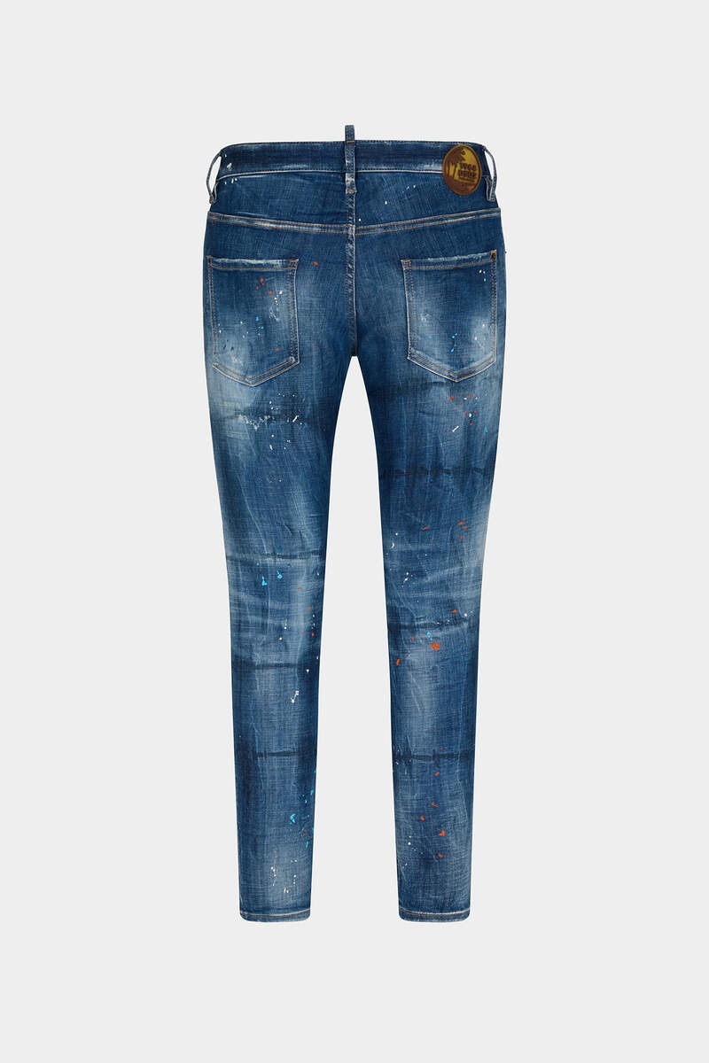 DSQUARED2 MEDIUM CORAL SPRINGS WASH SUPER TWINKY JEANS